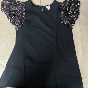 J. Crew Factory Girls’ tulle mix dress BB650
